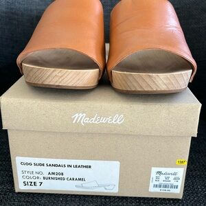 Madewell clog.